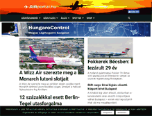 Tablet Screenshot of airportal.hu